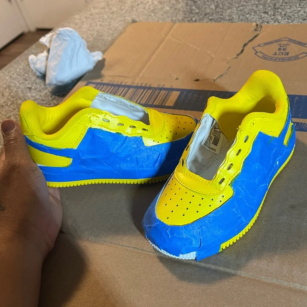 Customized Air Force 1s (PS) - Picture 3 of 13